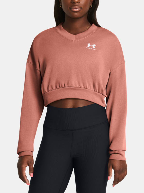 Under Armour Felpa da donna Under Armour UA Rival Terry OS Crop Crw