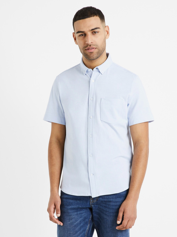 Celio Camicia celeste da uomo Celio