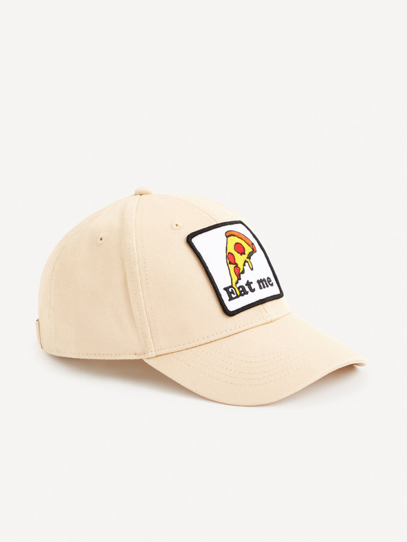 Celio Cappello Celio Gicapfun da uomo color crema