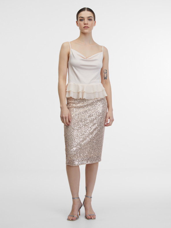 Orsay Canotta da donna beige ORSAY