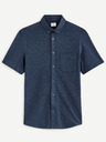 Celio Camicia Celio Barik a maniche corte da uomo blu scuro