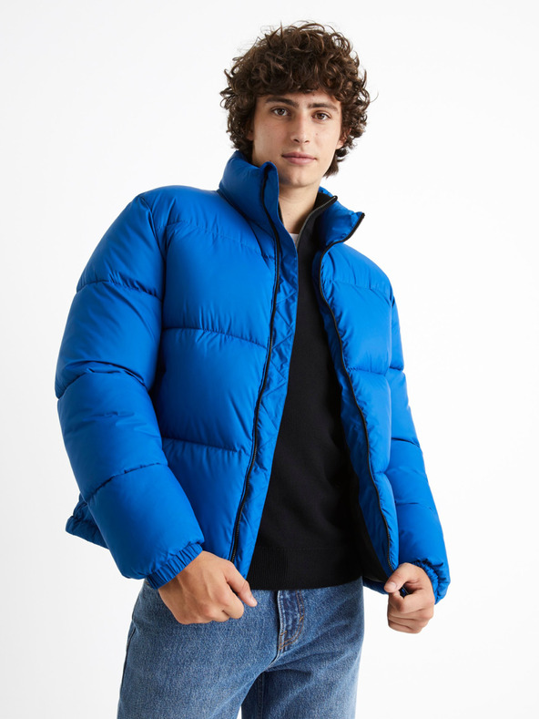 Celio Blu Uomo Giacca Invernale Trapuntata Celio Cuparigi