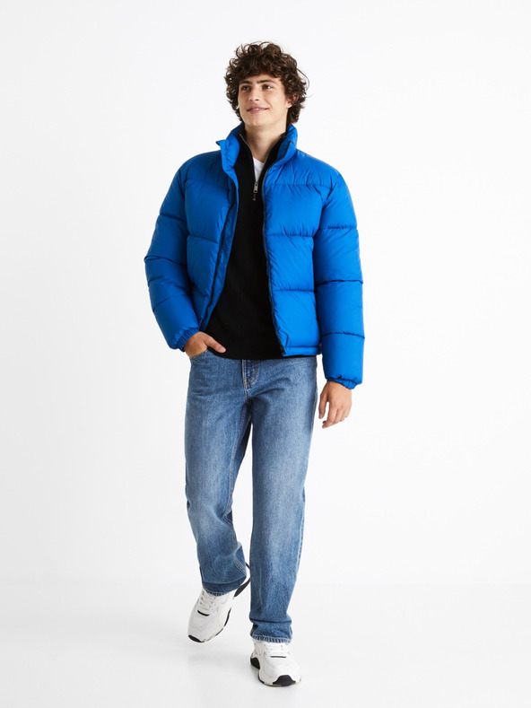 Celio Blu Uomo Giacca Invernale Trapuntata Celio Cuparigi