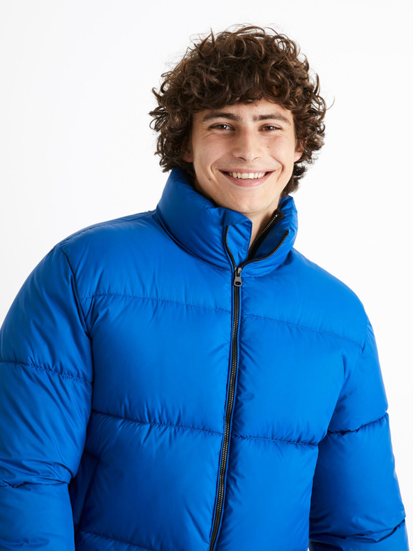 Celio Blu Uomo Giacca Invernale Trapuntata Celio Cuparigi