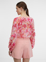 Orsay Camicetta floreale rosa da donna ORSAY