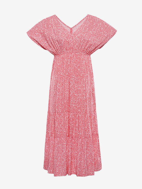 ALPINE PRO ALPINE PRO Vestito estivo rosso a fiori da donna Graana