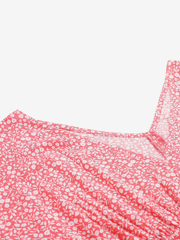 ALPINE PRO ALPINE PRO Vestito estivo rosso a fiori da donna Graana