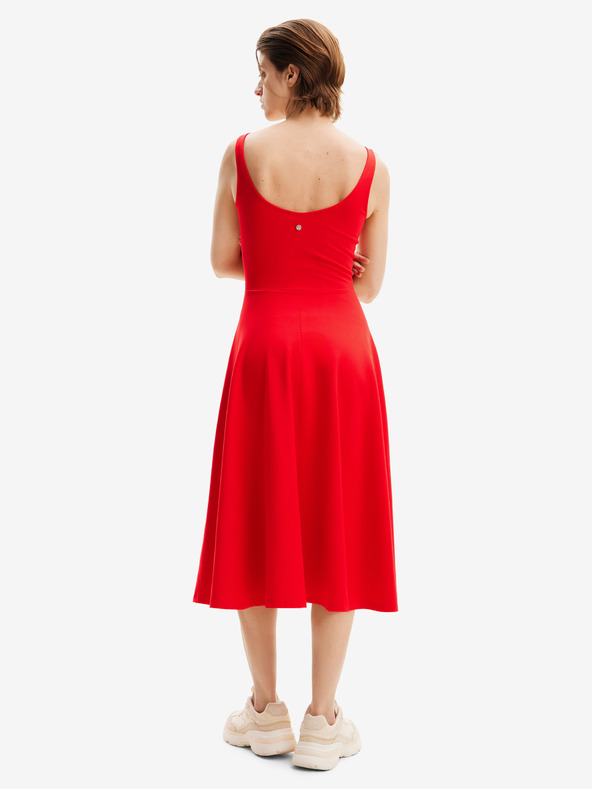 Desigual Abito midi Desigual Haria rosso da donna