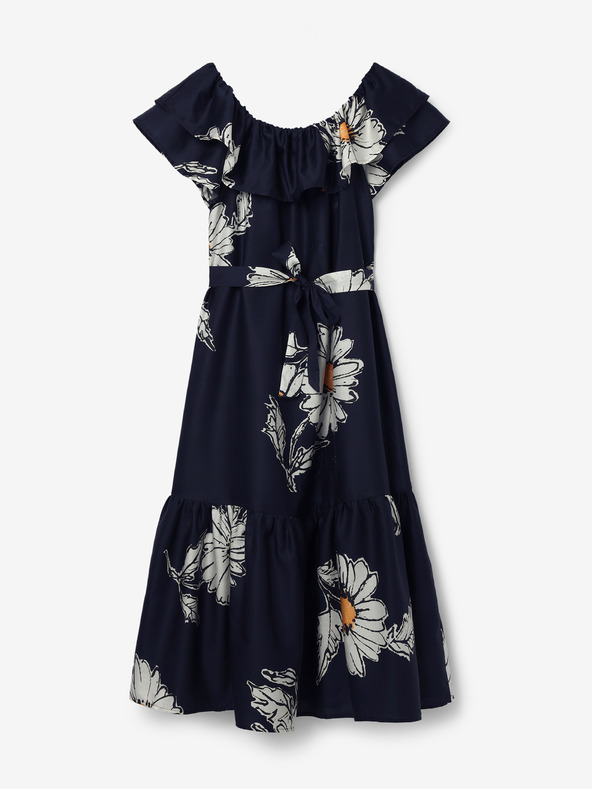 Desigual Abito midi floreale nero da donna Desigual Georgeo