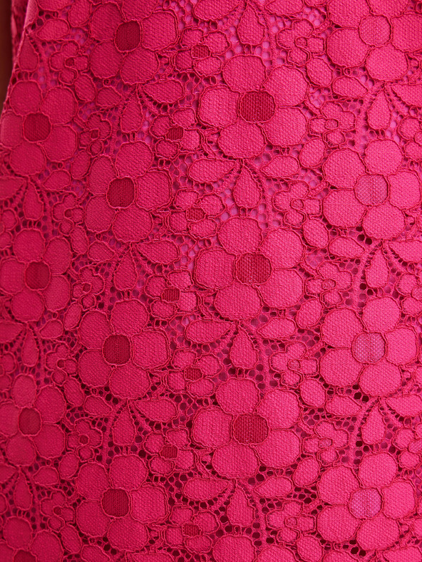 Desigual Abito Desigual in pizzo rosa scuro da donna