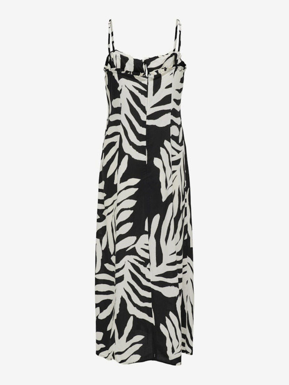 ONLY Abito midi nero da donna a fantasia ONLY Nova