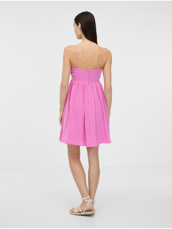 Orsay Abito al ginocchio da donna rosa ORSAY