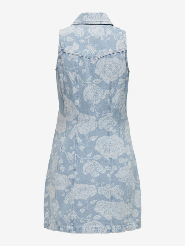 ONLY Abito camicia in denim azzurro da donna ONLY Zindy