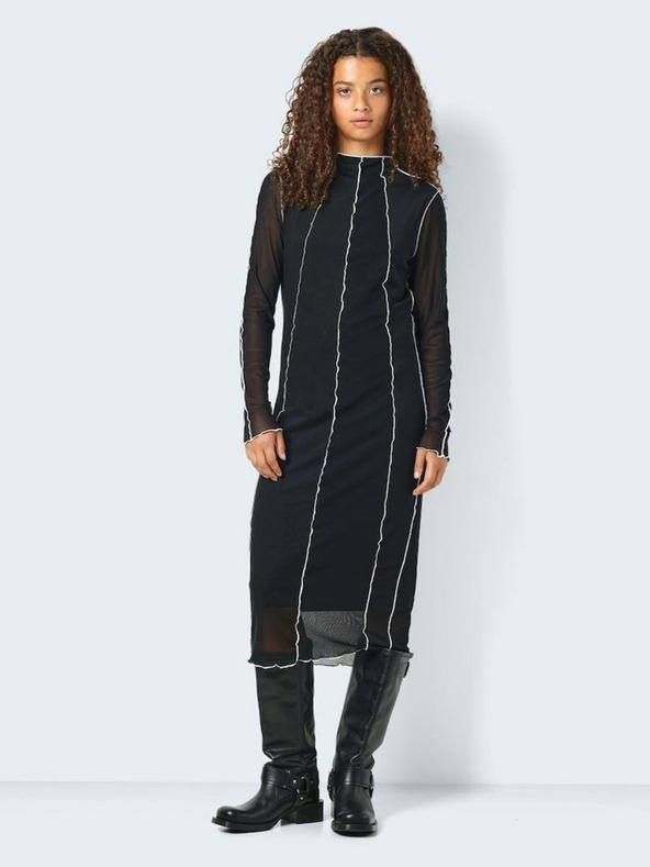 Noisy May Abito midi nero da donna Noisy May Carrie