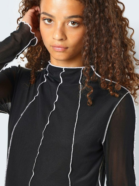 Noisy May Abito midi nero da donna Noisy May Carrie