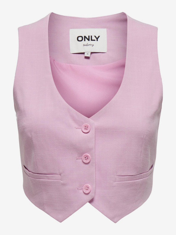ONLY Gilet viola chiaro da donna ONLY Alba