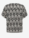 ONLY Camicetta nera a fantasia da donna SOLO Susan