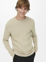 ONLY & SONS Maglione beige da uomo ONLY & SONS Panter