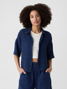 GAP Linen crop shirt GAP