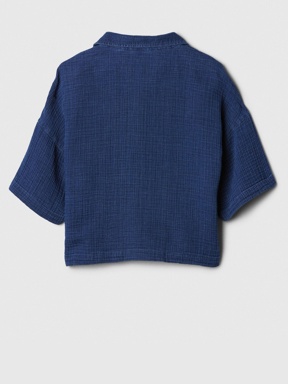 GAP Linen crop shirt GAP