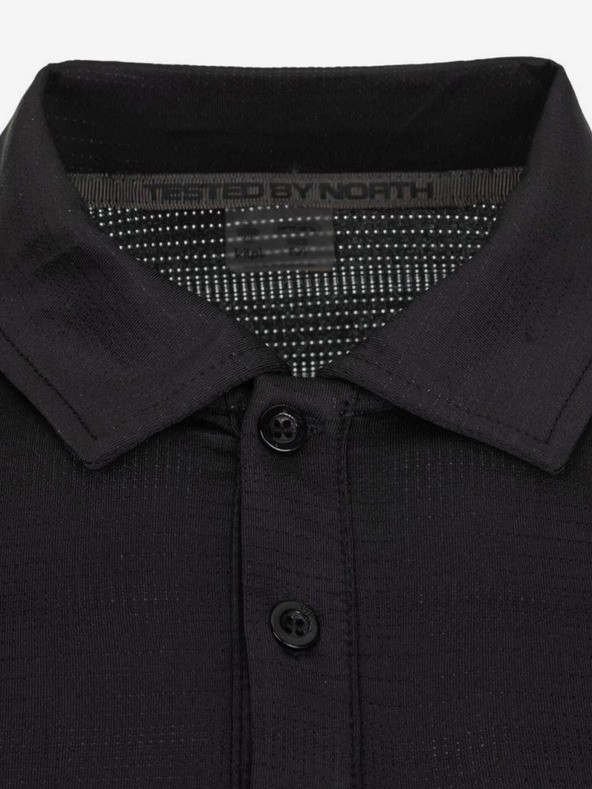 Kilpi Polo sportiva nera da uomo Kilpi GIVRY