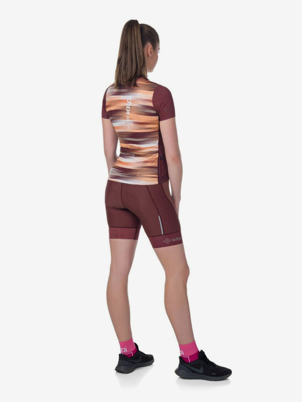 Kilpi Pantaloncini da ciclismo bordeaux da donna Kilpi PRESSURE