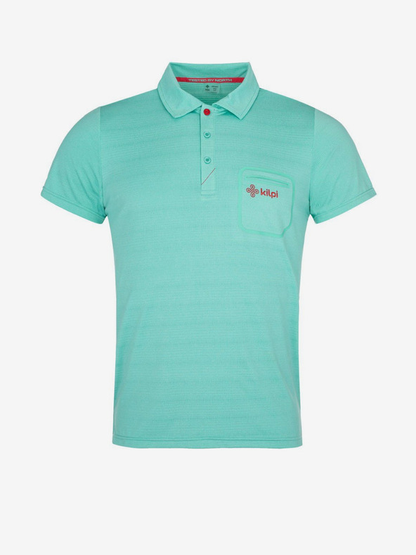 Kilpi Polo sportiva da uomo turchese Kilpi GIVRY