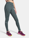 Kilpi Leggings sportivi da donna verde scuro Kilpi LAMIRAE