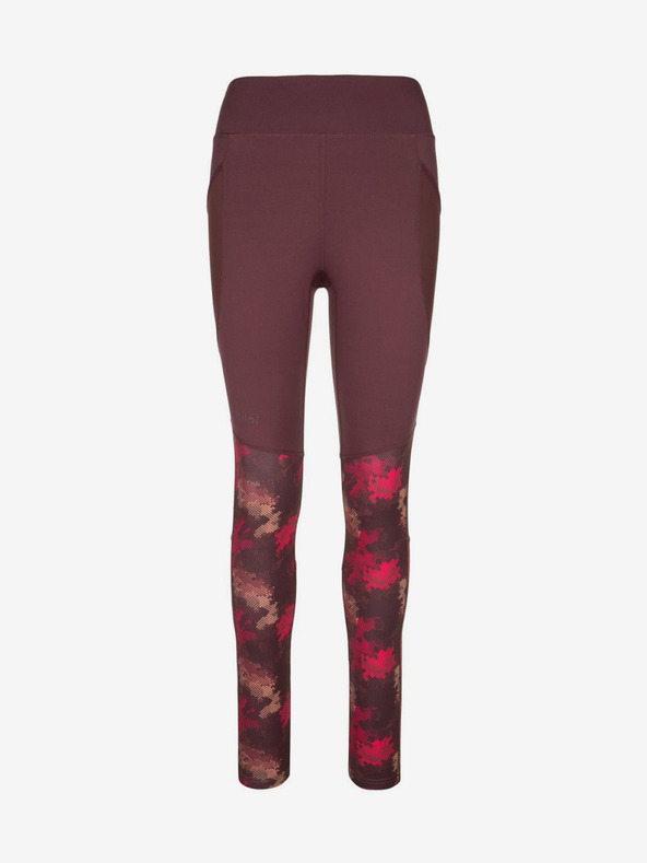Kilpi Leggings sportivi bordeaux da donna Kilpi Ligano