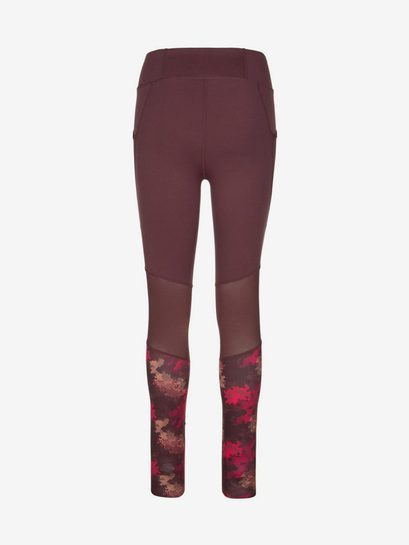 Kilpi Leggings sportivi bordeaux da donna Kilpi Ligano