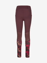 Kilpi Leggings sportivi bordeaux da donna Kilpi Ligano