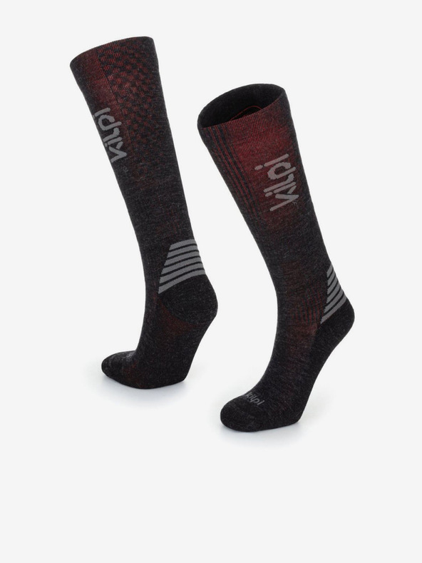 Kilpi Calzini sportivi unisex nero vino Kilpi PEROSA