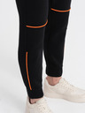 Ombre Clothing Pantaloni sportivi da uomo neri Ombre Clothing