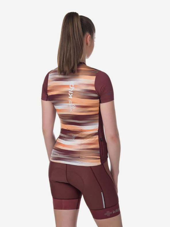 Kilpi Maglia ciclismo Kilpi MOATE donna arancio vino