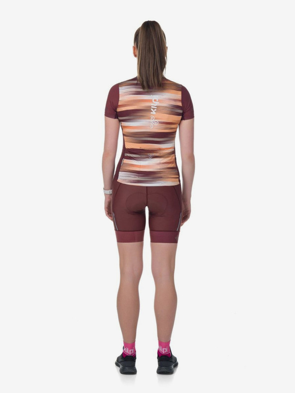 Kilpi Maglia ciclismo Kilpi MOATE donna arancio vino