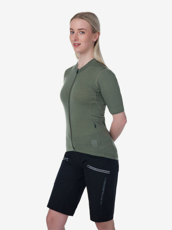 Kilpi Maglia da ciclismo Kilpi MEARIL da donna color kaki