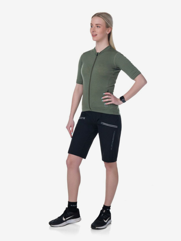 Kilpi Maglia da ciclismo Kilpi MEARIL da donna color kaki