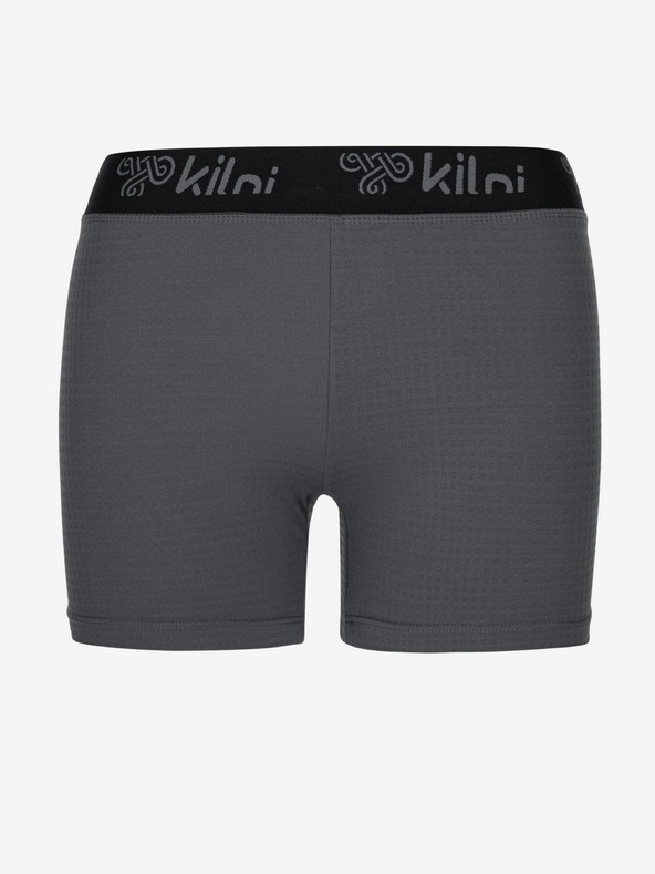 Kilpi Leggings sportivi corti da donna grigio scuro Kilpi DOMINO