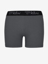 Kilpi Leggings sportivi corti da donna grigio scuro Kilpi DOMINO