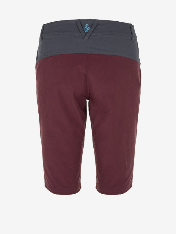 Kilpi Pantaloncini sportivi bordeaux da donna Kilpi Sylane-W