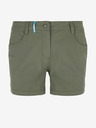 Kilpi Pantaloncini da esterno da donna color kaki Kilpi BREE