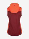 Kilpi Gilet softshell da donna arancione e vino Kilpi CORTINA