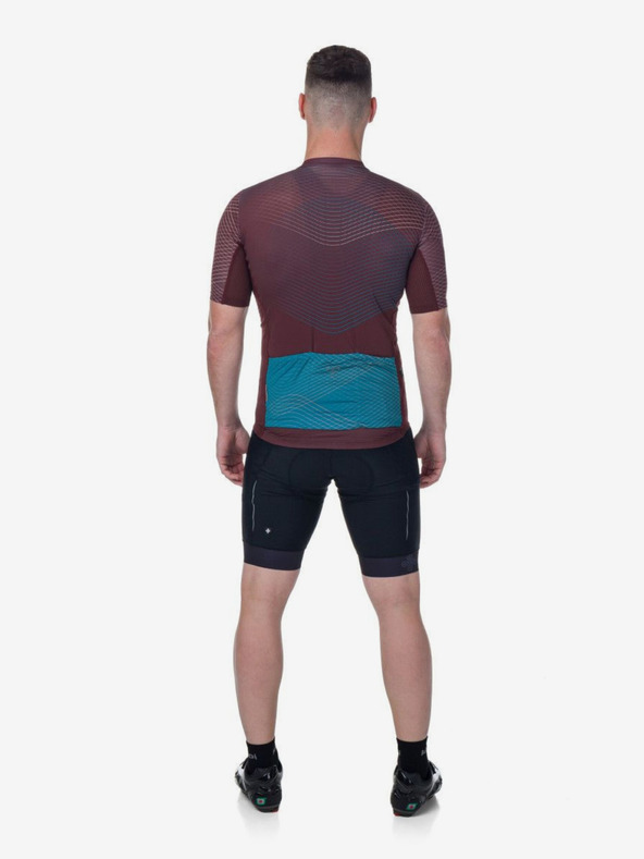 Kilpi Maglia ciclismo Kilpi NERITO bordeaux da uomo