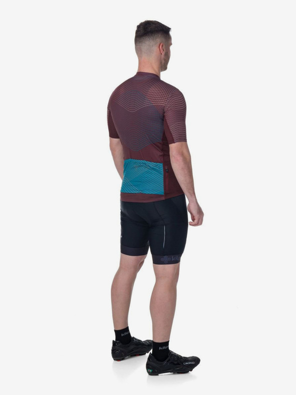 Kilpi Maglia ciclismo Kilpi NERITO bordeaux da uomo