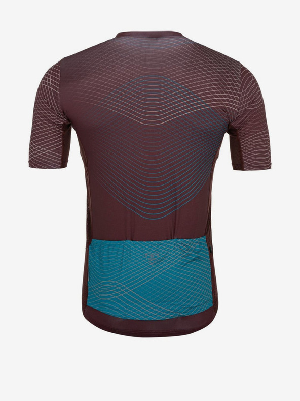 Kilpi Maglia ciclismo Kilpi NERITO bordeaux da uomo
