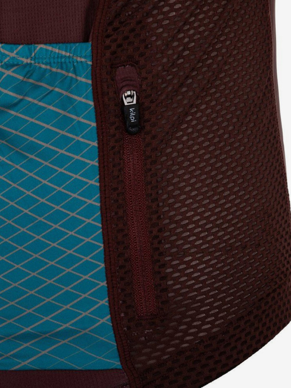 Kilpi Maglia ciclismo Kilpi NERITO bordeaux da uomo