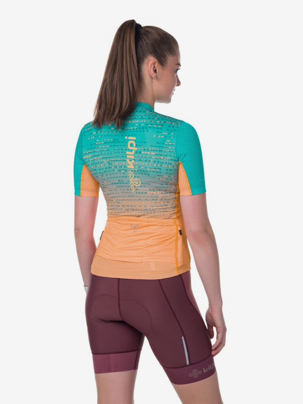 Kilpi Maglia da ciclismo Kilpi RITAEL-W arancione e turchese da donna