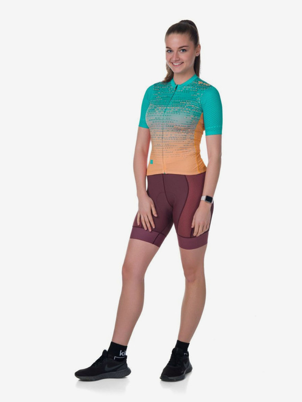 Kilpi Maglia da ciclismo Kilpi RITAEL-W arancione e turchese da donna