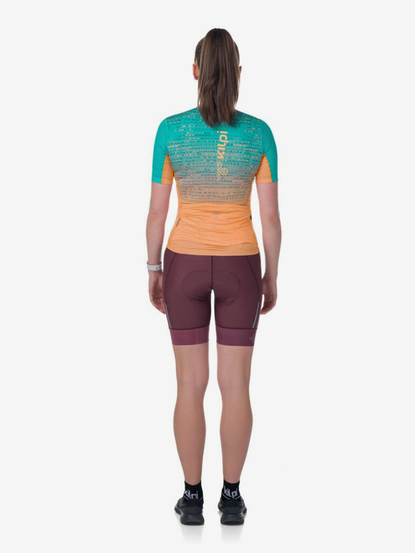Kilpi Maglia da ciclismo Kilpi RITAEL-W arancione e turchese da donna