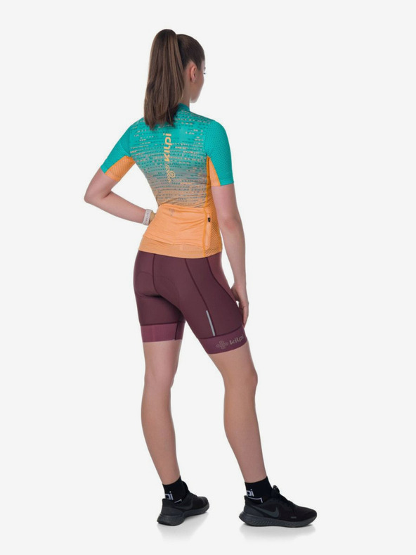 Kilpi Maglia da ciclismo Kilpi RITAEL-W arancione e turchese da donna